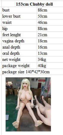 EU In Stock - 153cm/5ft M-cup Huge Boobs Chubby Sex Doll #221 - Image 40