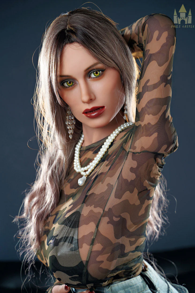 EU In Stock - 153cm/5ft3 I-cup Blonde Sex Doll #DC56 Tan - Evstolia - Image 13