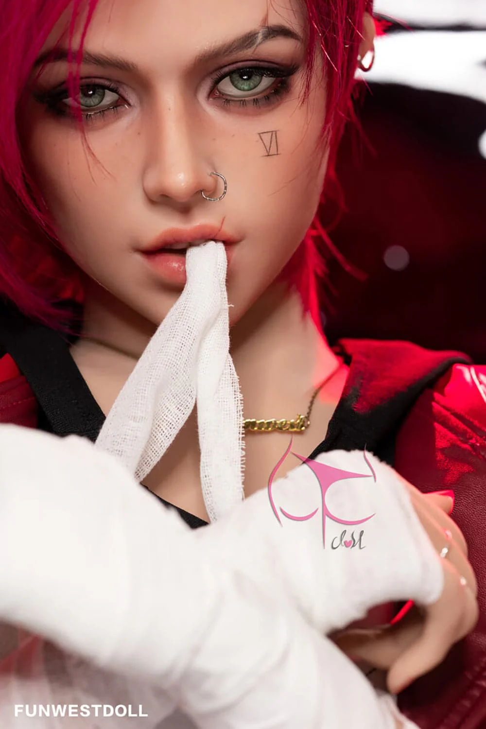 EU In Stock - 157cm/5ft2 C-Cup Cosplay TPE Sexy Sex Doll FWD048 - Image 6