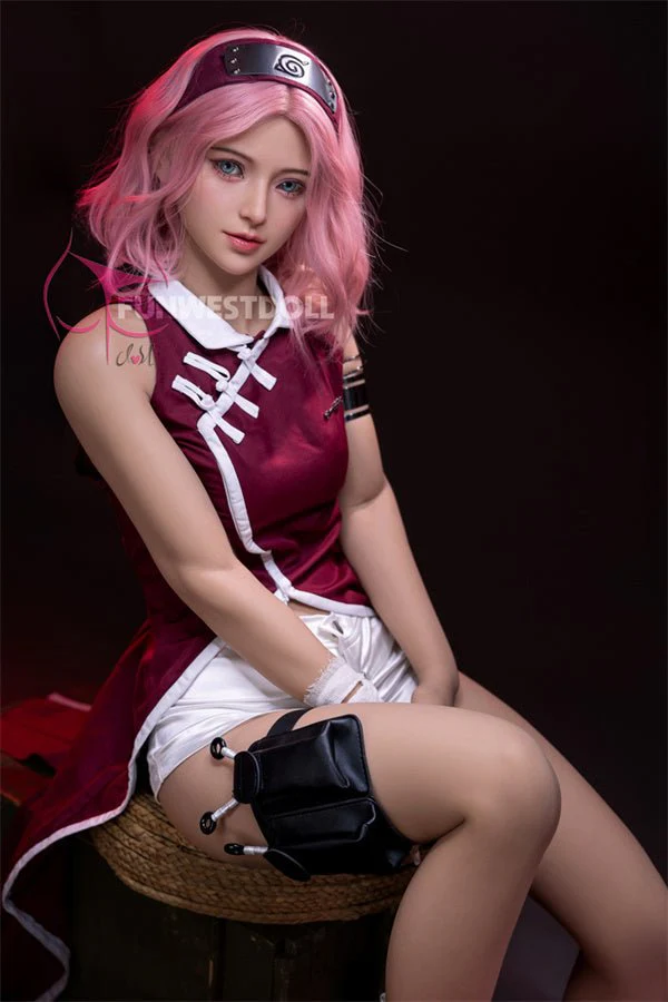 EU In Stock - 159cm/5ft3 A-cup Cosplay Naruto Sakura Haruno Anime Sex Doll - #038 Alice - Image 11