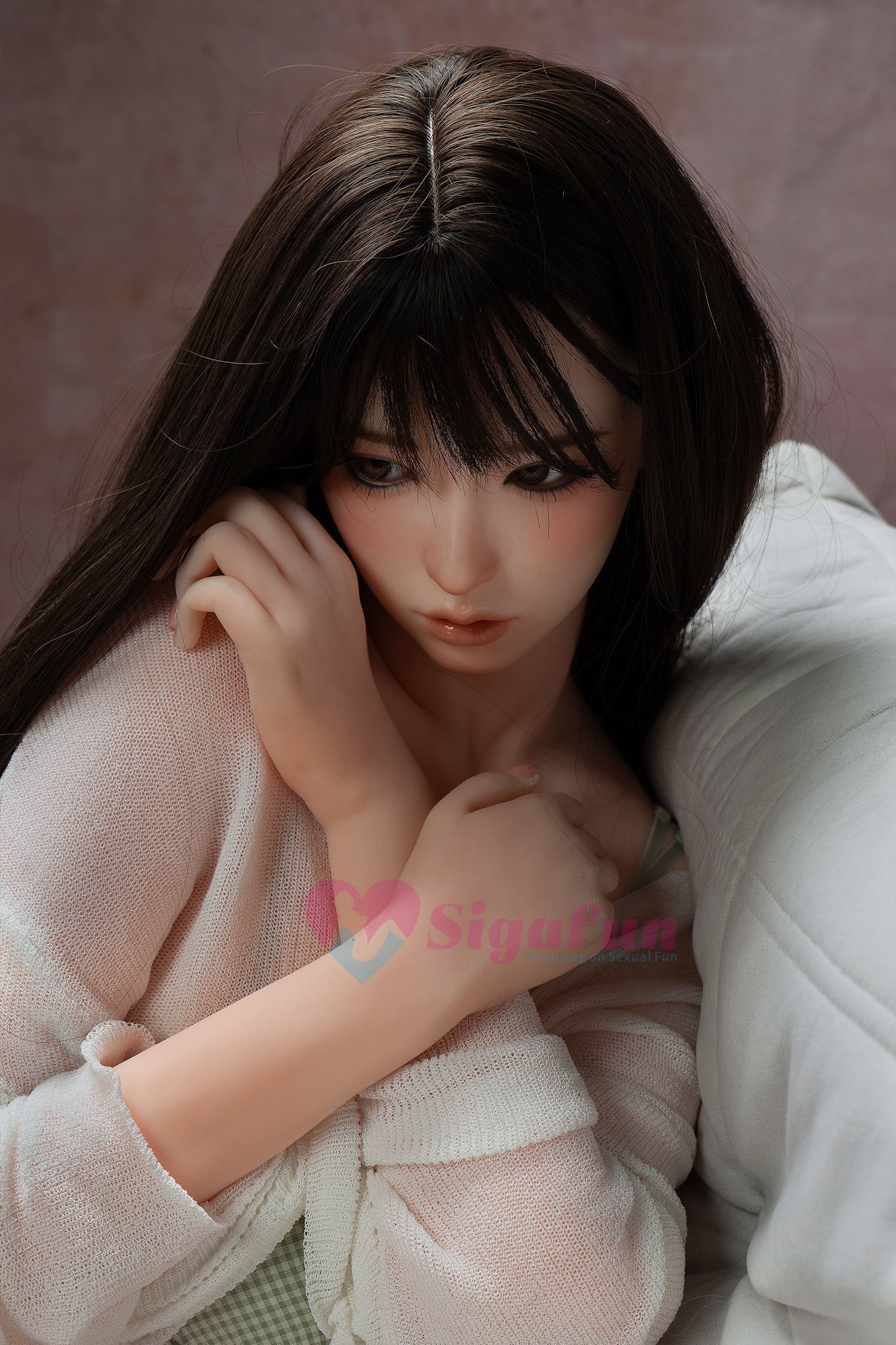 EU In Stock - 159cm/5ft3 E-Cup Silicone Head Sex Doll - SG5 Natural - Image 10