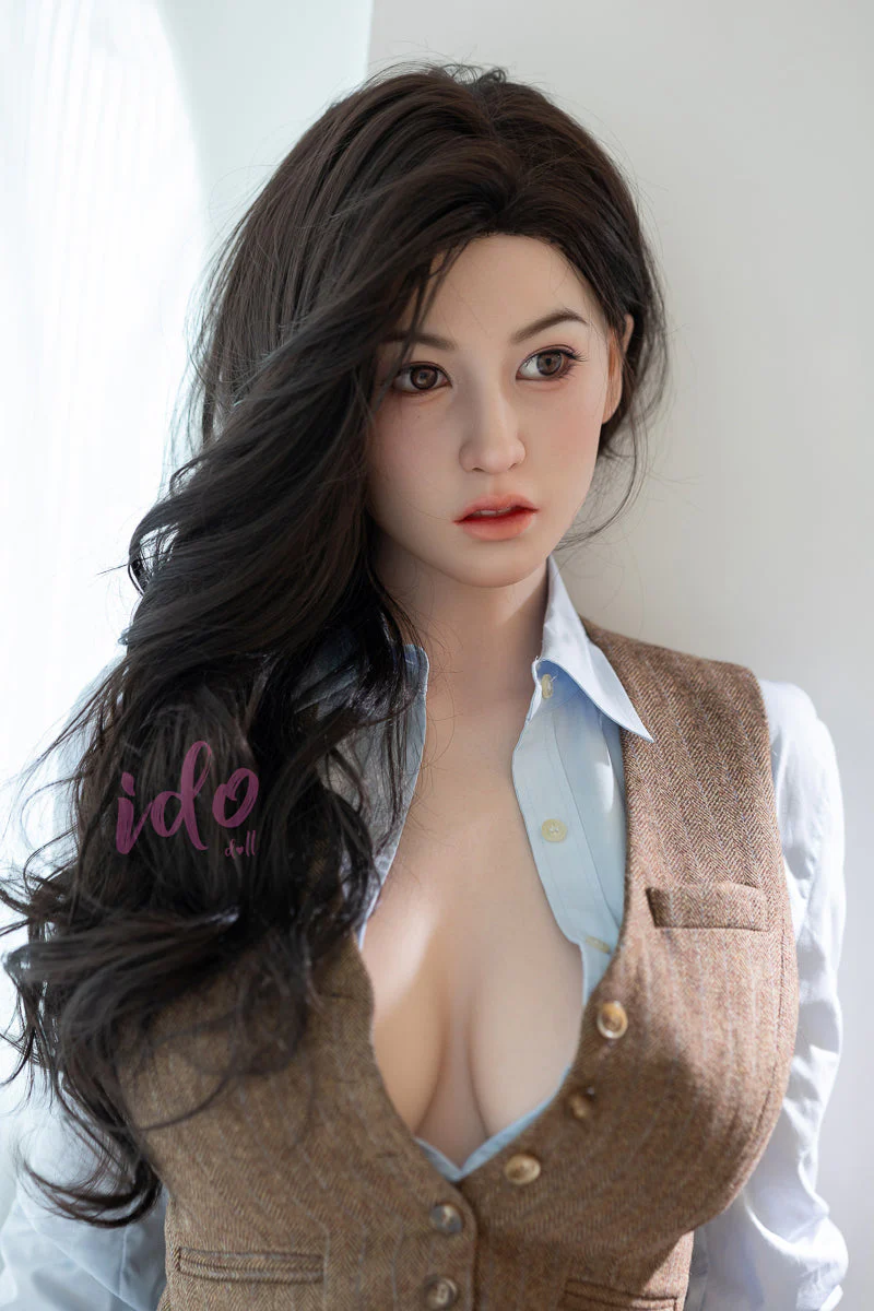 EU In Stock - 167cm/5ft6 F-cup White Skin Silicone Sex Doll ID8 - Image 3