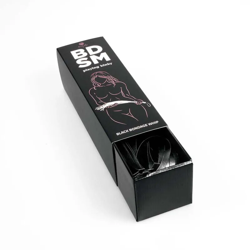 Fouet Bdsm En Cuir Synthétique Élégant - Image 3
