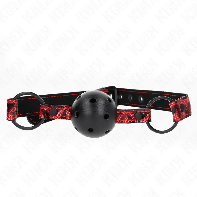 Gag BDSM en Silicone Doux Ajustable Confort Optimal