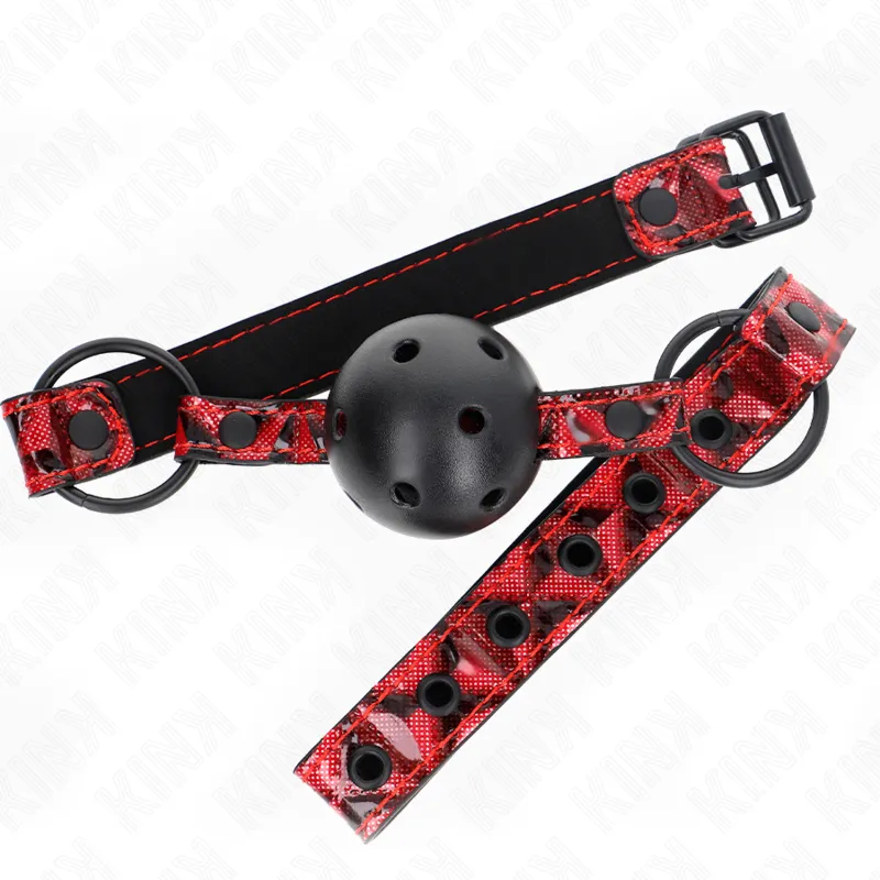 Gag BDSM en Silicone Doux Ajustable Confort Optimal - Image 4
