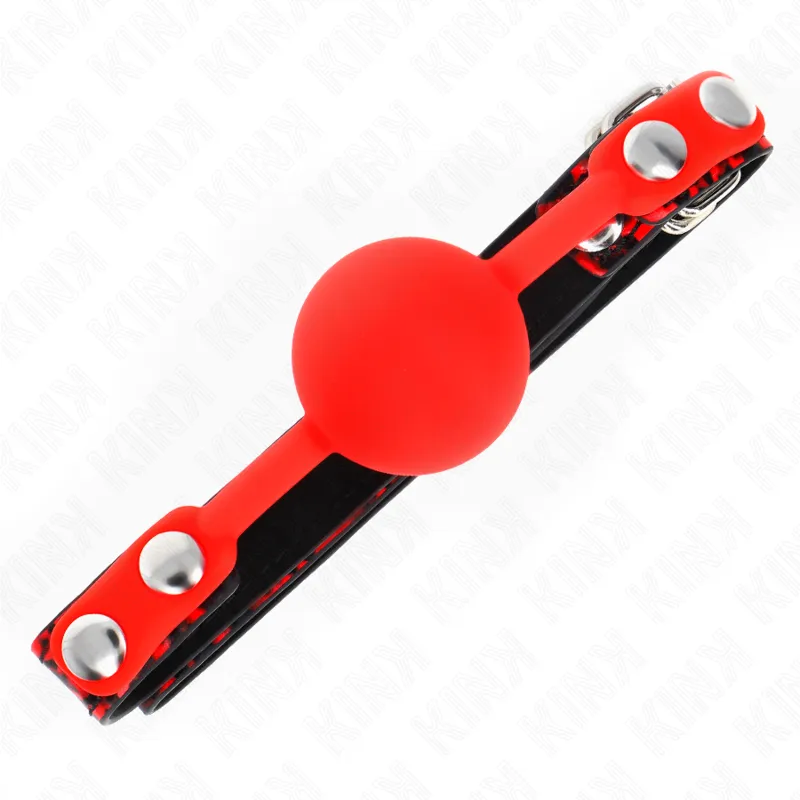 Gag Bdsm En Silicone Doux Et Ajustable - Image 4