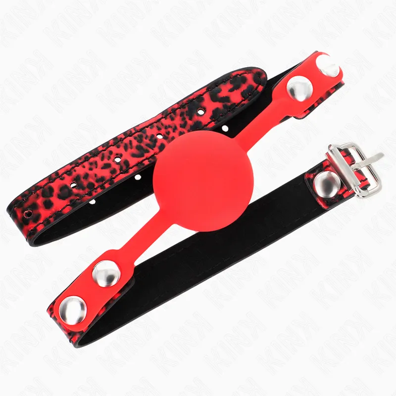 Gag Bdsm En Silicone Doux Et Ajustable - Image 5