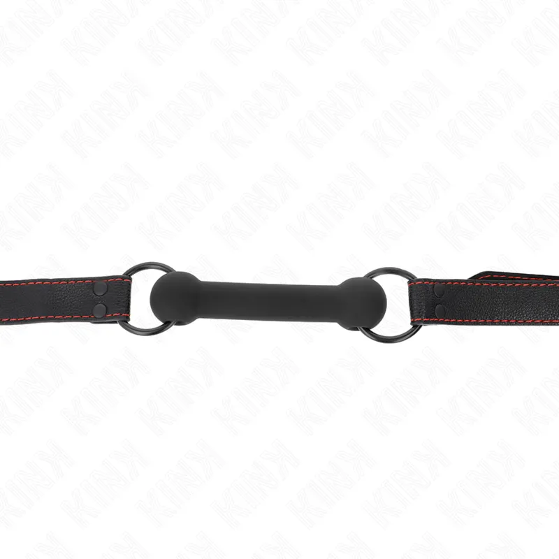 Gag BDSM silicone soumission ajustable et confortable - Image 3