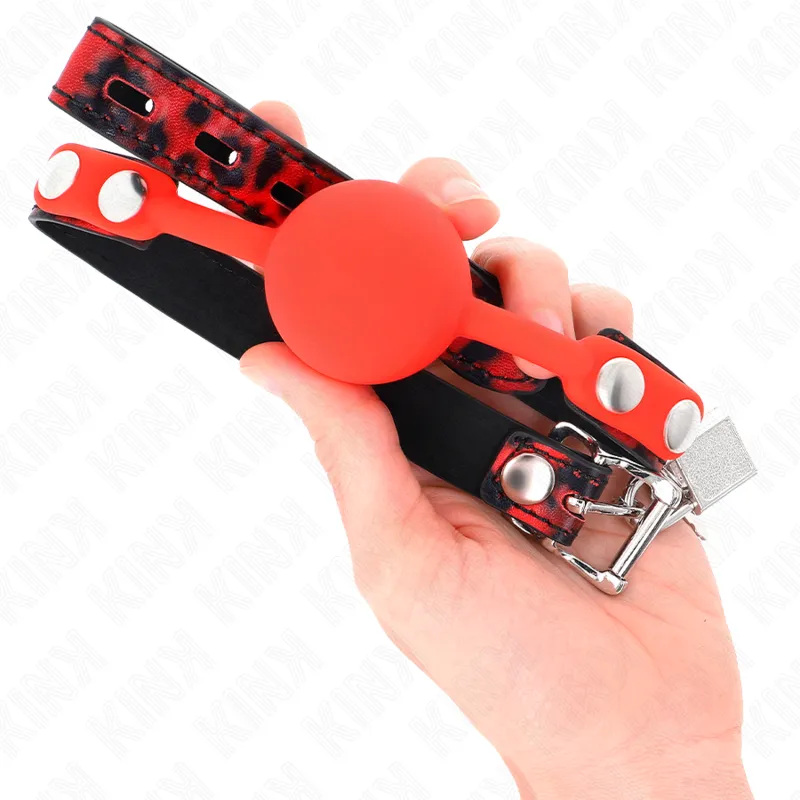 Gags Bdsm En Silicone Ajustables Pour Confort Et Sécurité - Image 3