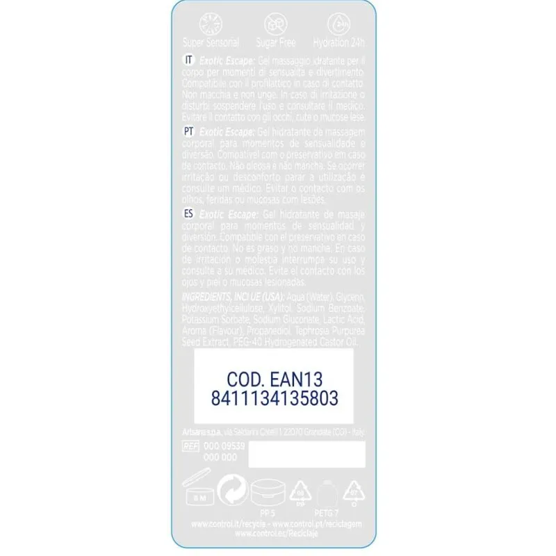 Gel De Massage Hydratant Stimulant Sans Paraben - Image 2