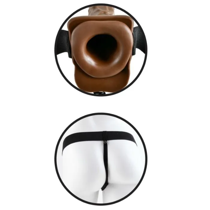 Gode Ceinture Creux 7 Pouces Sensations Authentiques - Image 2