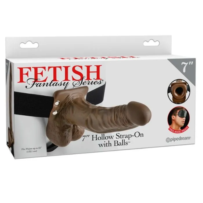 Gode Ceinture Creux 7 Pouces Sensations Authentiques - Image 4