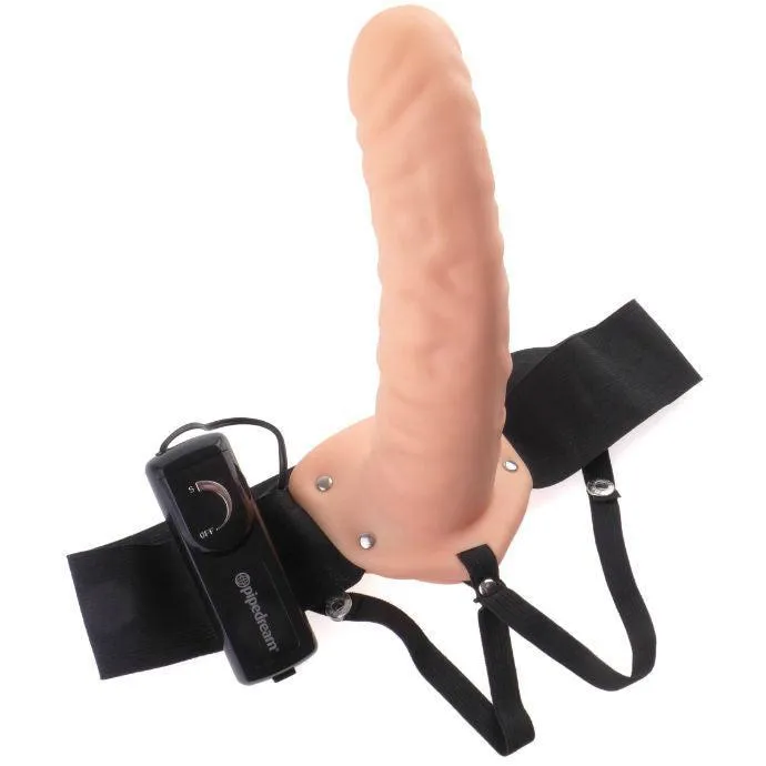 Gode Ceinture Creux Vibrant 8 Pouces - Image 4