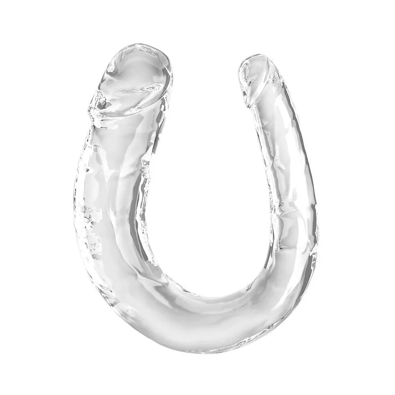 Gode Double Pénétration Réaliste Tpe Transparent