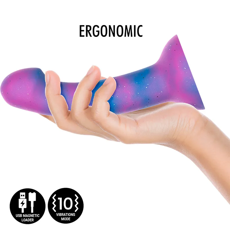 Gode Fantaisie Galactique Silicone Vibrante - Image 6