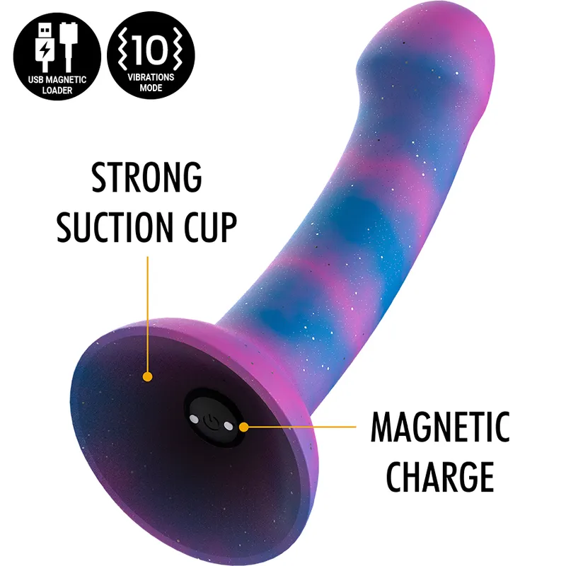 Gode Fantaisie Galactique Silicone Vibrante - Image 8