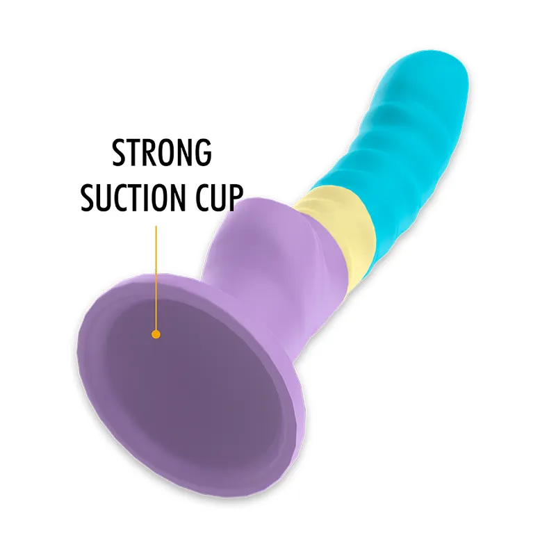 Gode Fantaisie Pastel Silicone Taille M - Image 4