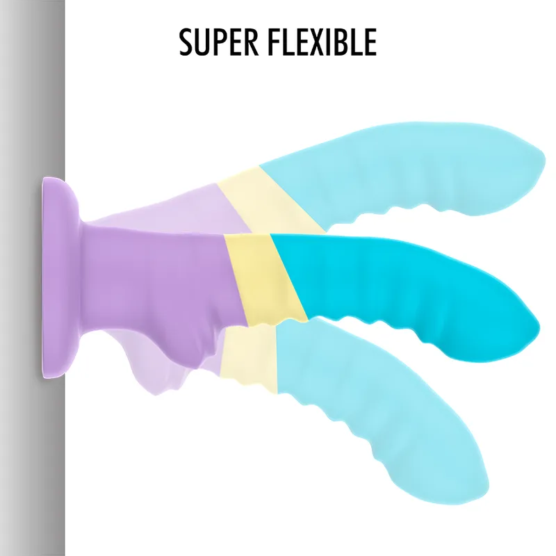Gode Fantaisie Pastel Silicone Taille M - Image 5