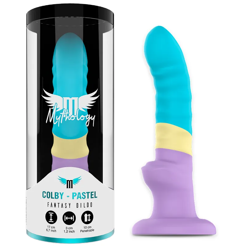 Gode Fantaisie Pastel Silicone Taille M - Image 7