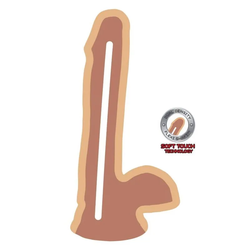 Gode Réaliste Double Densité 17 Cm Ventouse - Image 3