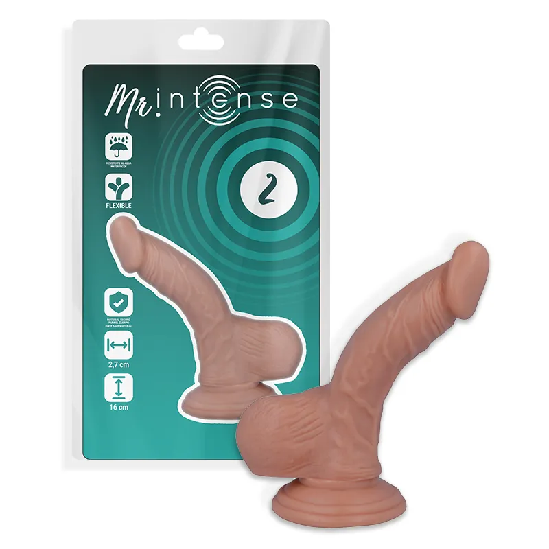 Gode Réaliste Ventouse Hypoallergénique Pour Débutants - Image 7
