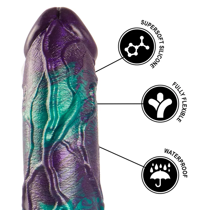 Gode silicone Basilisk inspiré mythologie grecque - Image 10