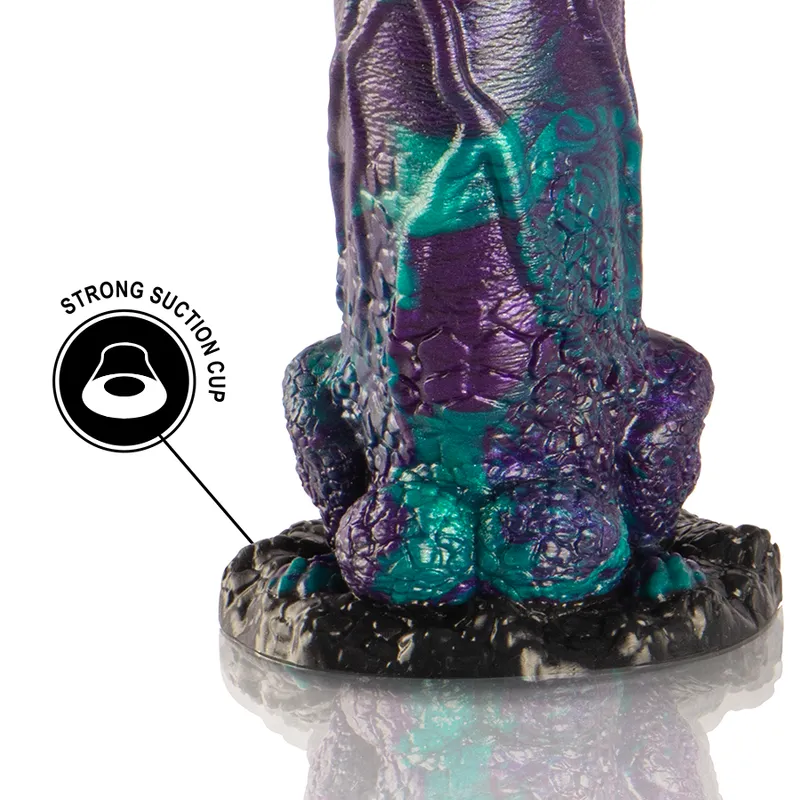 Gode silicone Basilisk inspiré mythologie grecque - Image 9