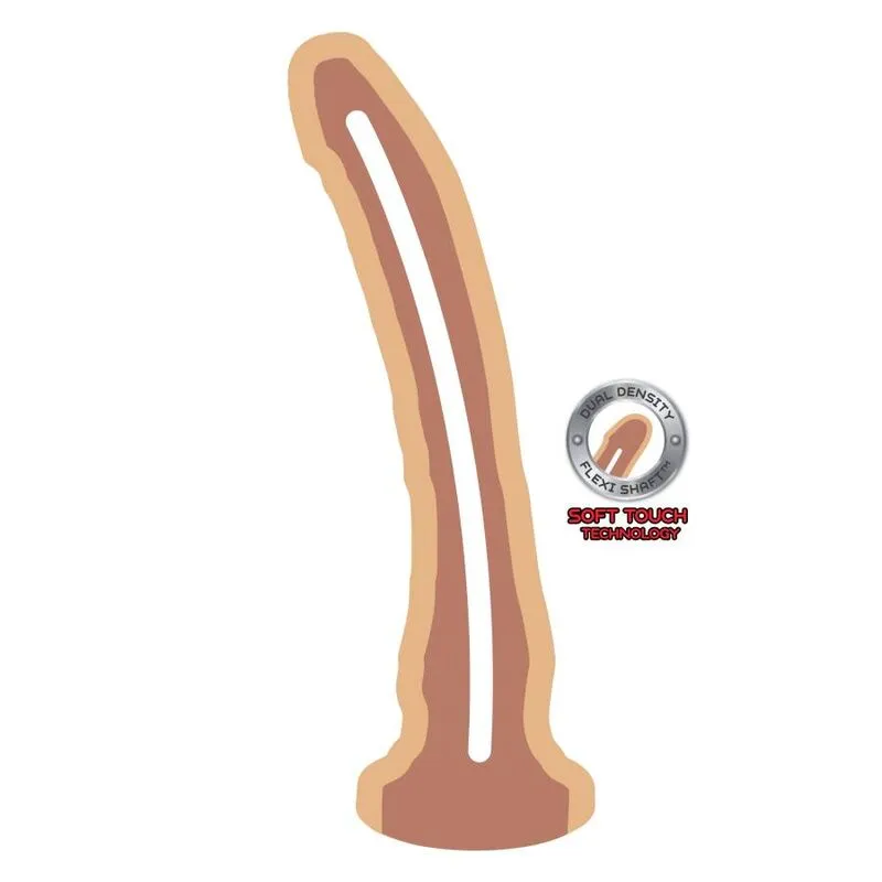 Godemichet Réaliste Double Densité 20,5 Cm - Image 2