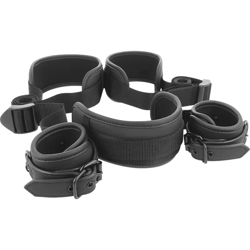 Harnais Bondage Cuir Vegan Réglable Bdsm - Image 10