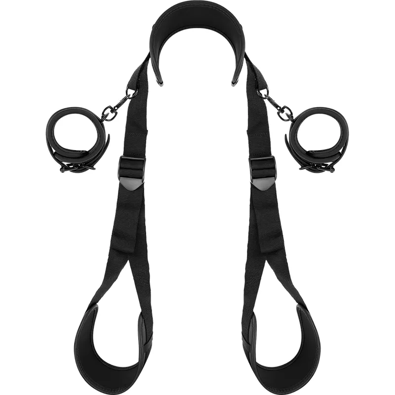Harnais Bondage Cuir Vegan Réglable Bdsm - Image 11
