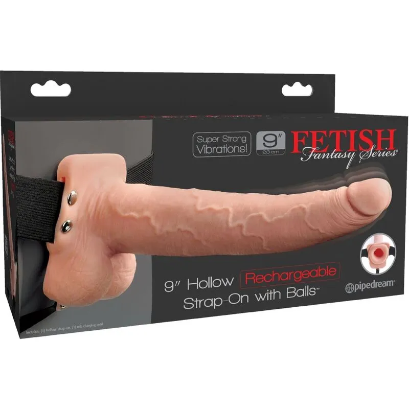 Harnais Creux Rechargeable Gode Réaliste - Image 2