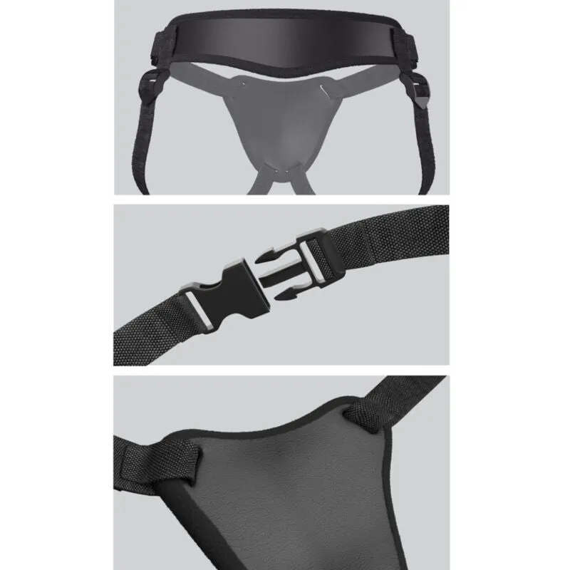 Harnais Gode-Ceinture Silicone Ajustable Sans Bagues - Image 2