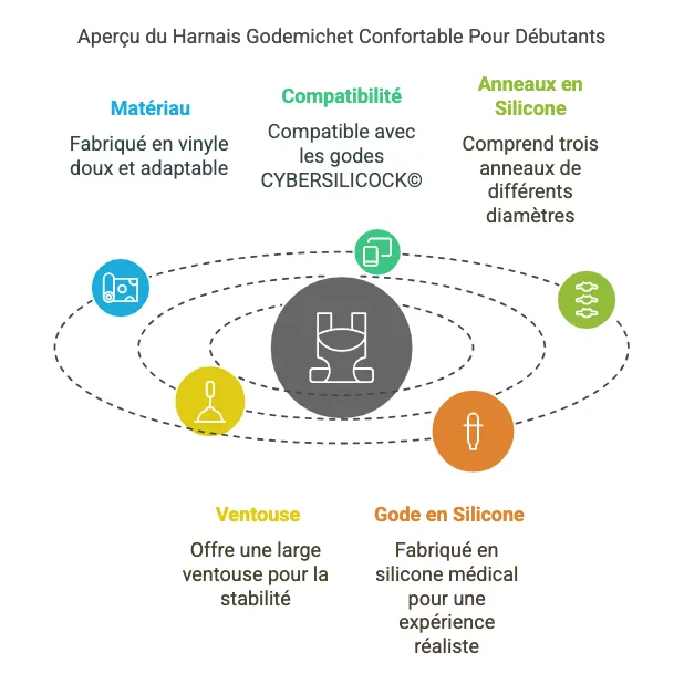 Harnais Godemichet Confortable Pour Débutants - Image 2