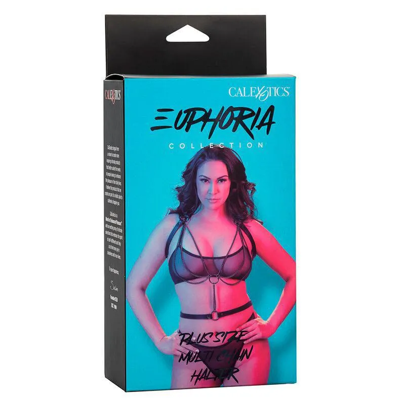 Harnais Licol Grande Taille Luxe Multi Chaînes - Image 2
