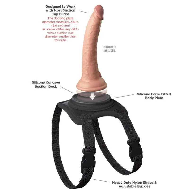 Harnais Strap-On À Sangle De Cuisse Silicone - Image 3