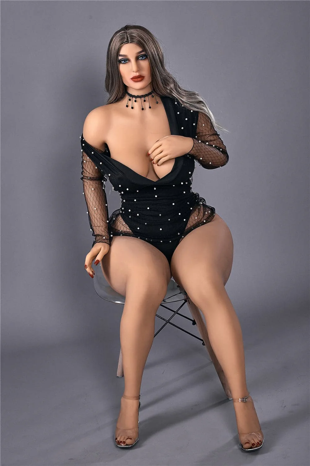 156cm/5ft1 E-Cup High Quality MILF Big Booty Sex Doll - Mia - Image 12