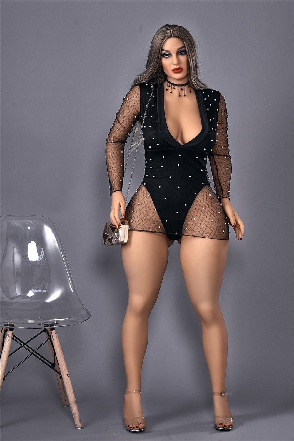 156cm/5ft1 E-Cup High Quality MILF Big Booty Sex Doll - Mia - Image 27