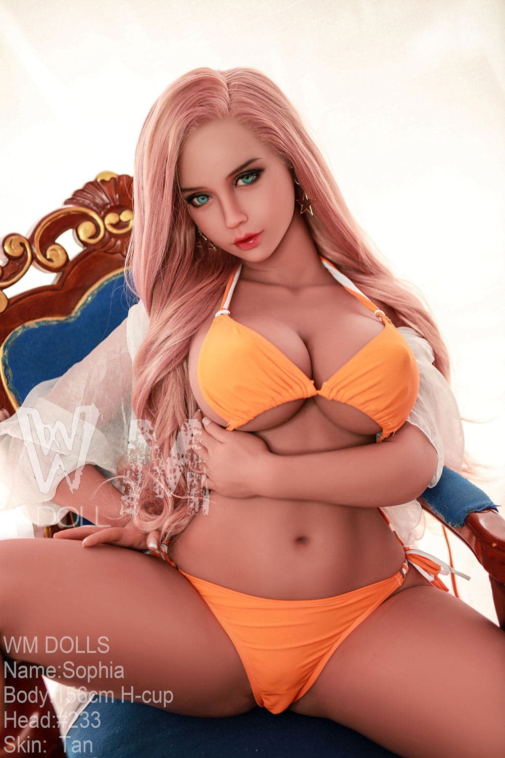 US In Stock-156cm/5ft1 H-Cup High Quality S-TPE Sex Doll with #233 Head - Image 26