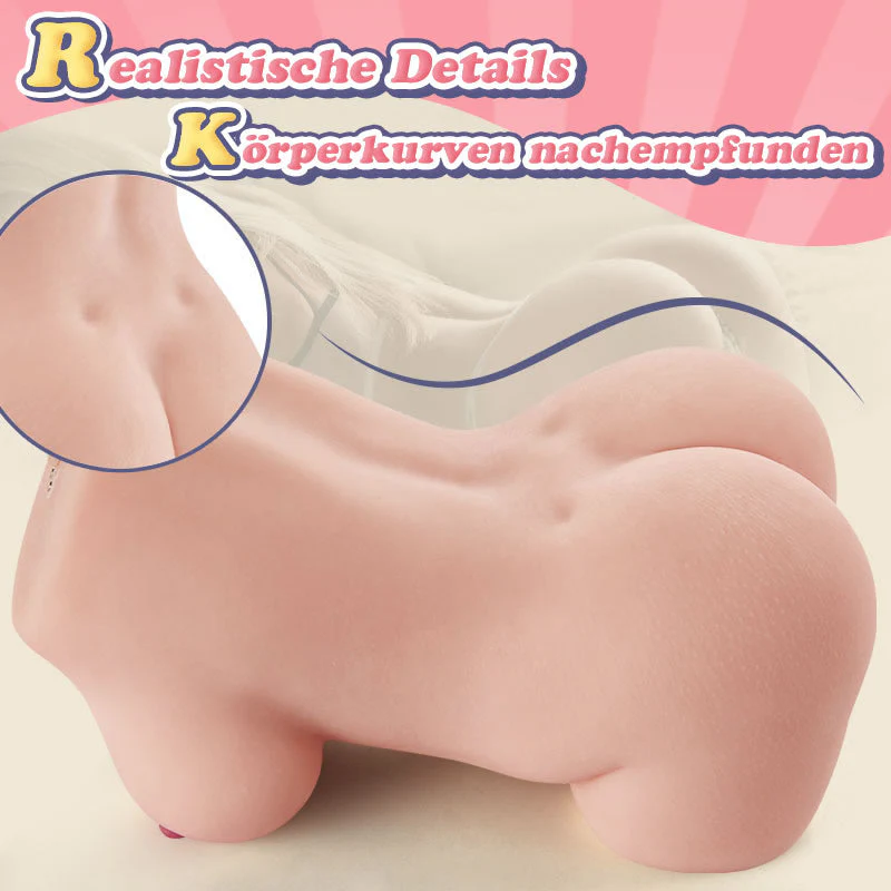 【Versand am 20. Juni】Layla realistischer männlicher Masturbator mit 10 Vibrationsmodi - Image 4