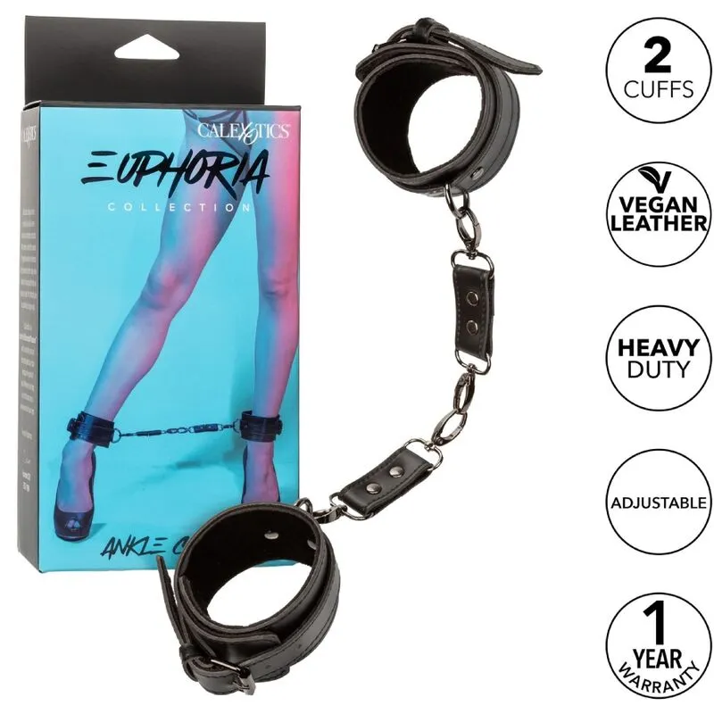 Manchettes De Cheville En Cuir Végétalien Pour Bondage - Image 8
