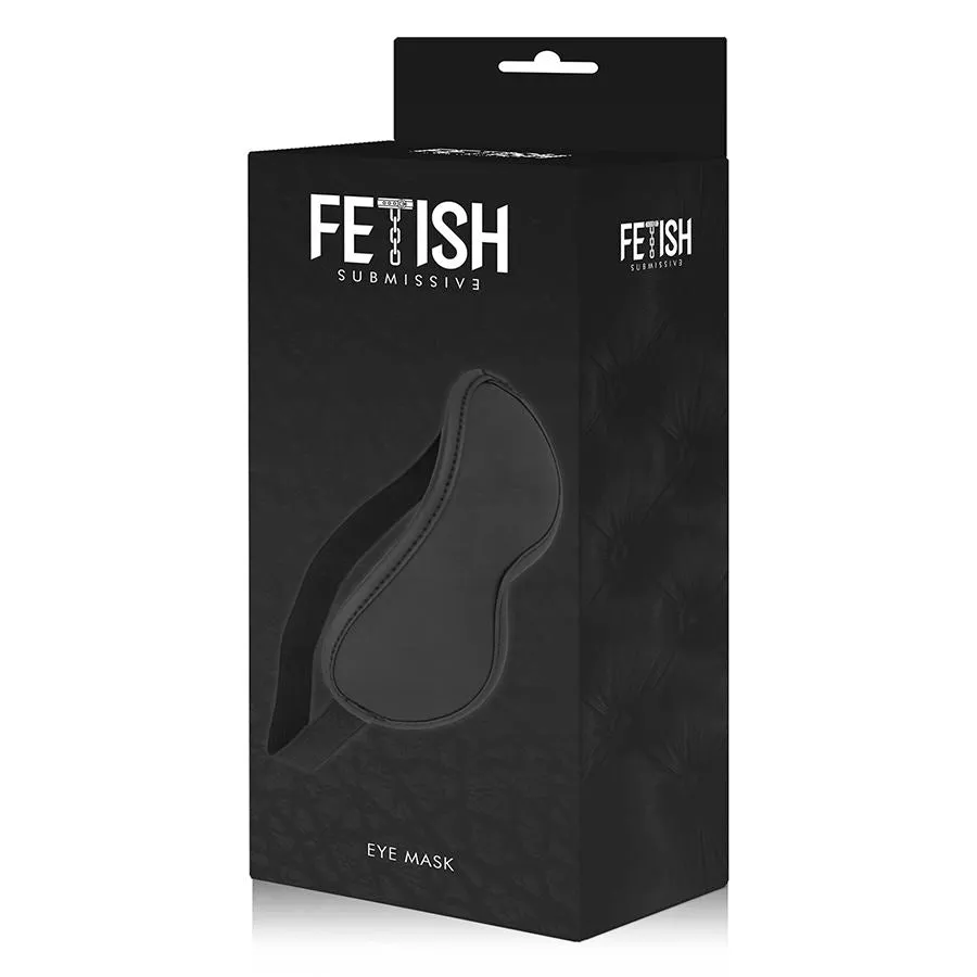 Masque BDSM Cuir Vegan Ajustable Confort Éthique - Image 2
