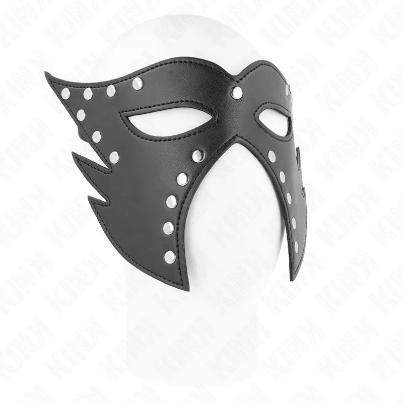 Masques Bdsm Satin Cuir Pour Jeux De Rôle - Image 2