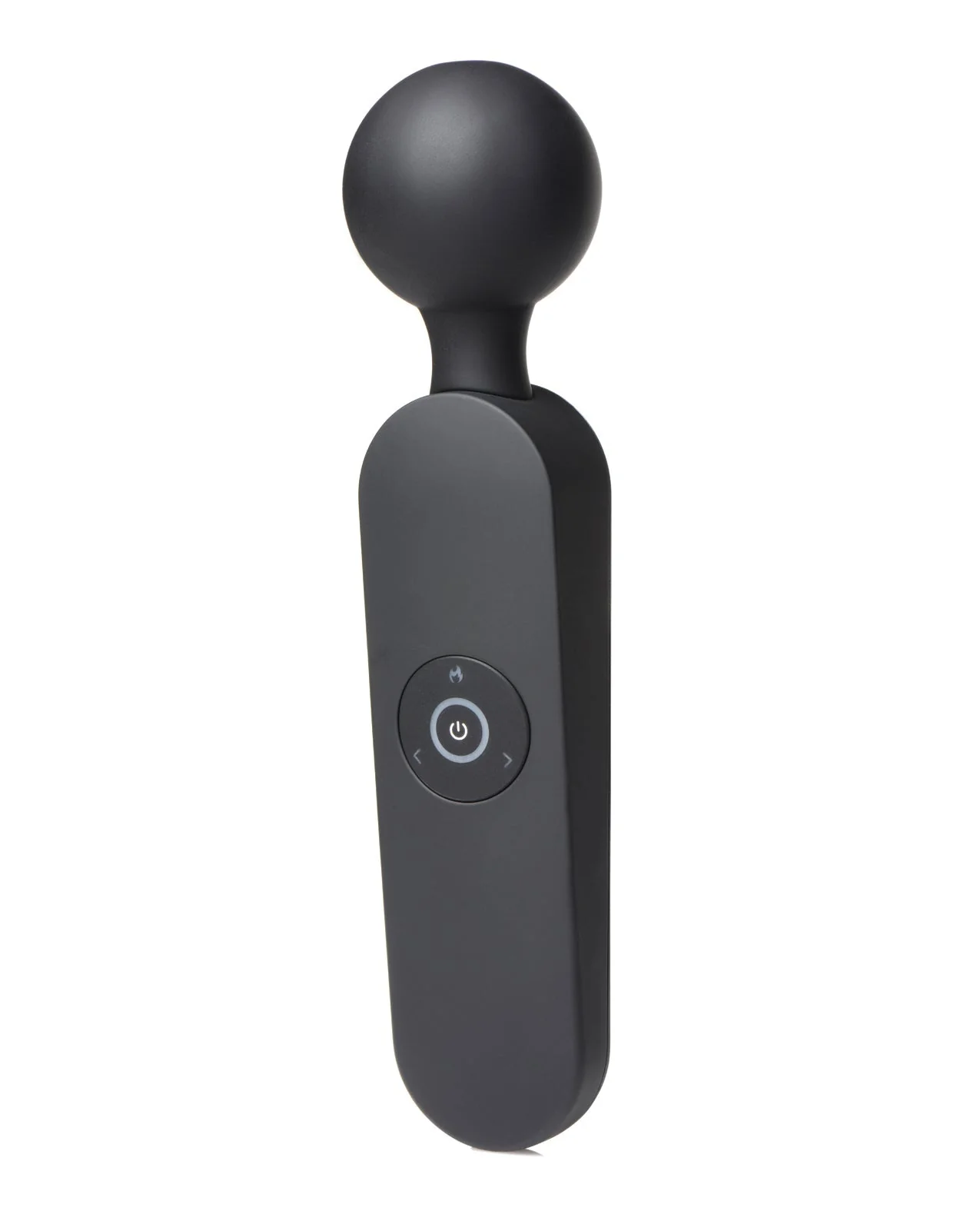 Master Series Thunder Wand 72X Silicone Heating Wand Massager - Black - Image 2