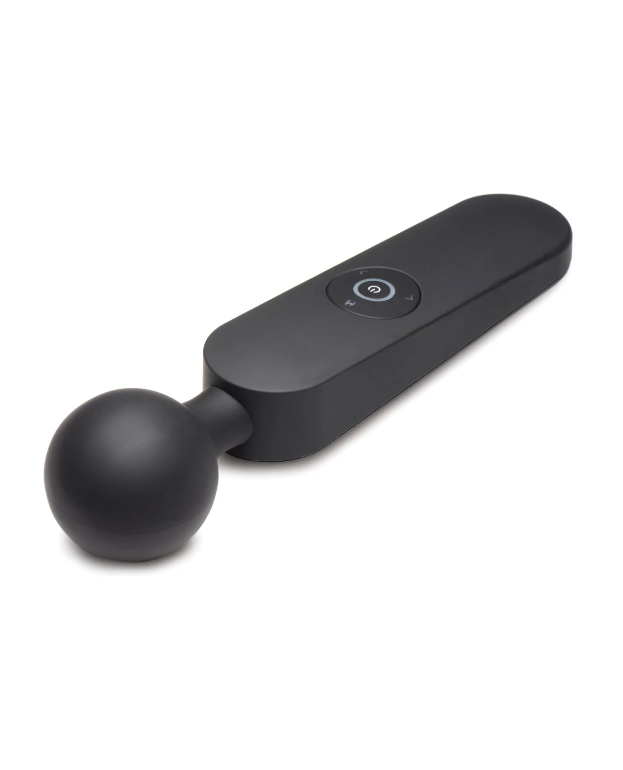 Master Series Thunder Wand 72X Silicone Heating Wand Massager - Black - Image 3