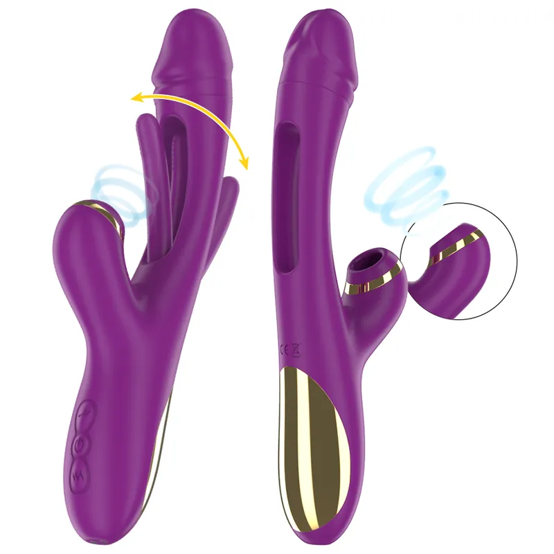 Masturbateur Féminin Violet Étanche Ateneo - Image 6