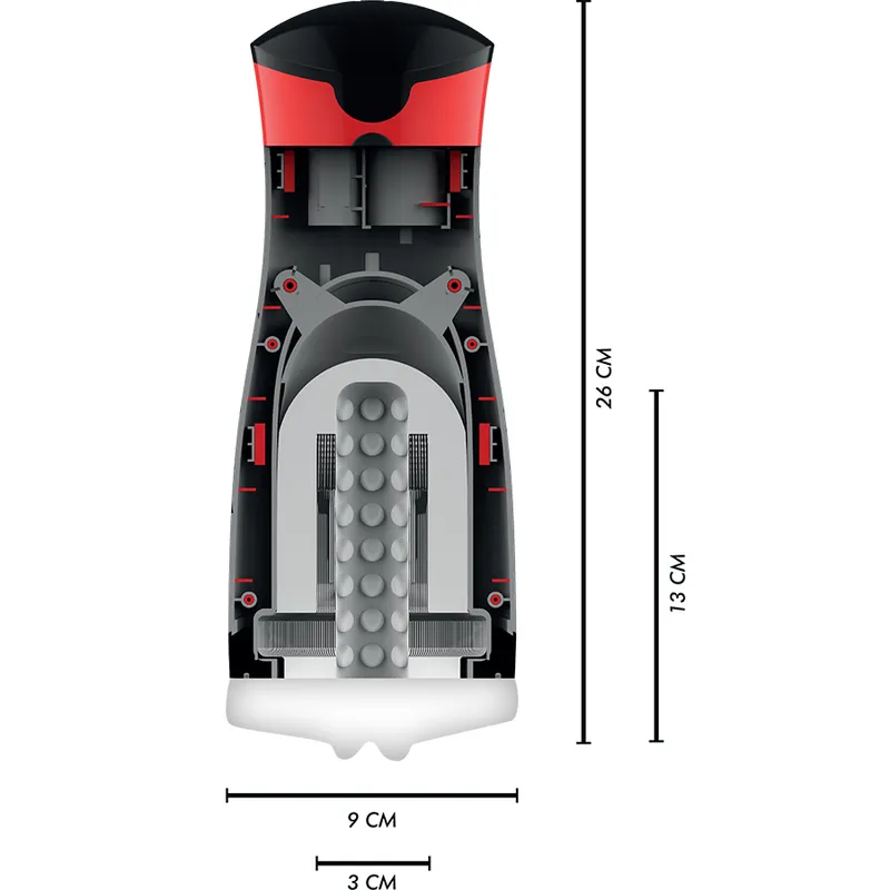 Masturbateur Masculin Silicone Étanche Rechargeable - Image 5