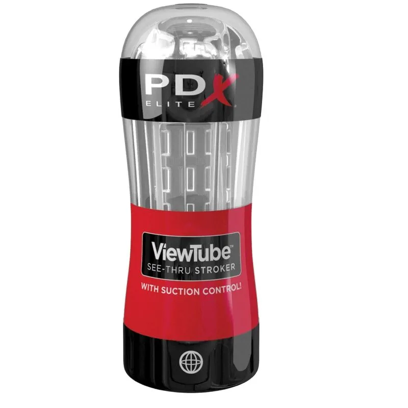 Masturbateur Transparent Stimulation Visuelle Nervures - Image 2