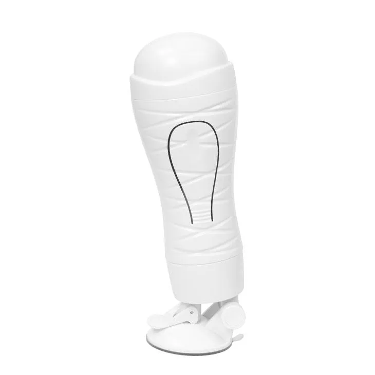 Masturbateur Vibrant Mains Libres Flora White - Image 9