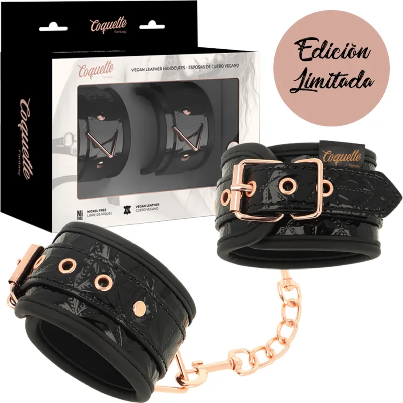 Menottes BDSM cuir vegan confort peau sensible - Image 8