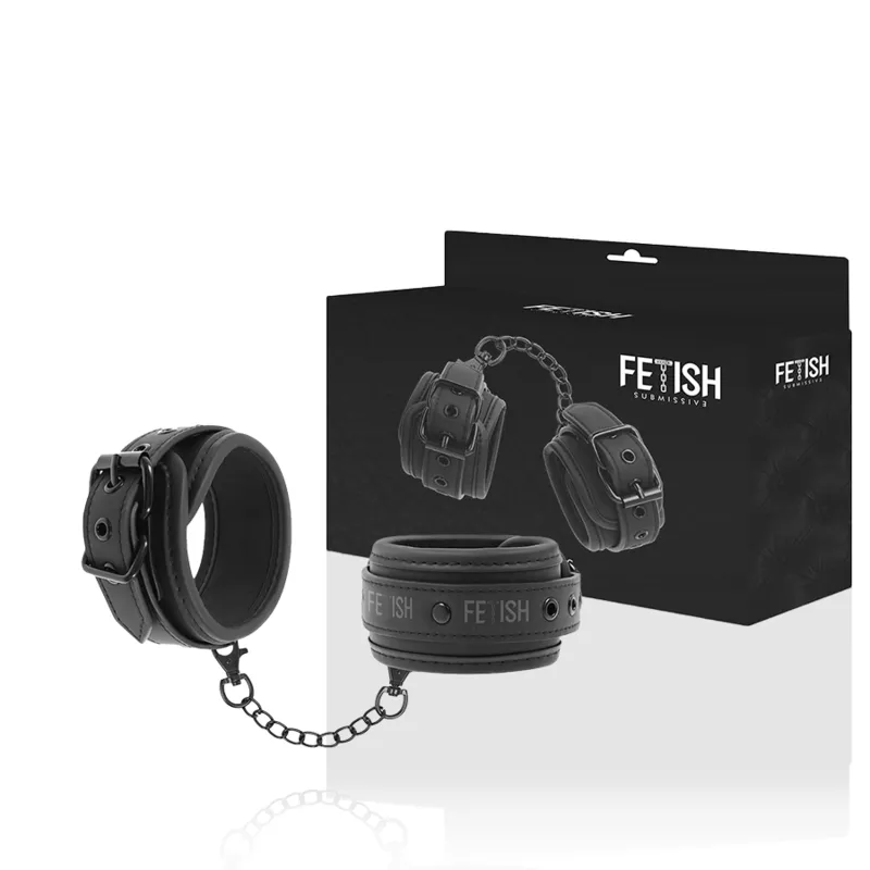 Menottes BDSM Cuir Vegan Hypoallergéniques